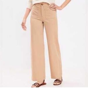 LOFT Palmer Wide Leg Pants